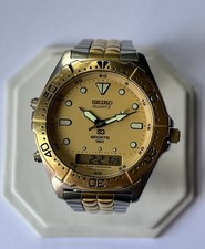 Seiko SQ Sports 150 H601-0010 "Arnie" Ana-Digi Diver. Bicolore Ottime Condizioni