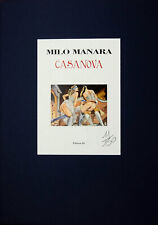 MANARA PORTFOLIO CASANOVA NUMERATO NON FIRMATO