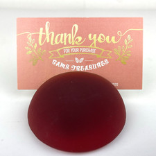 Pair Of Glass Paperweights -