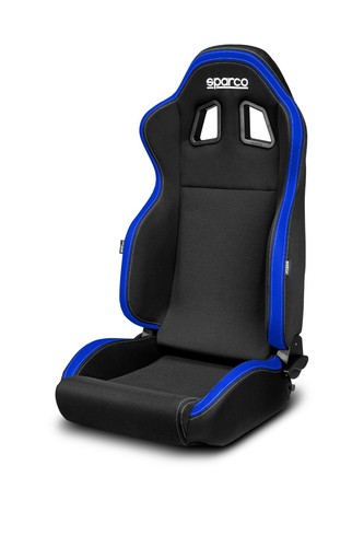 Sedile sparco r100 nero blu - sedile,