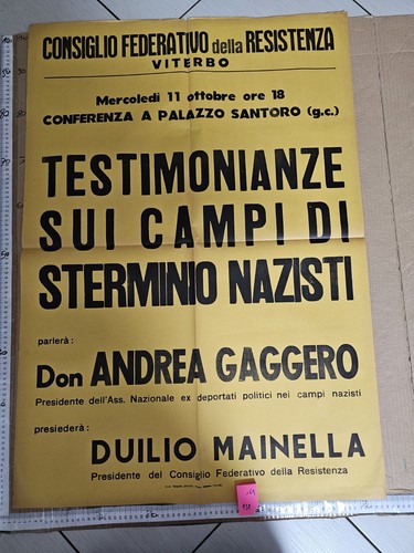 Manifesto viterbo resistenza - viterbo,