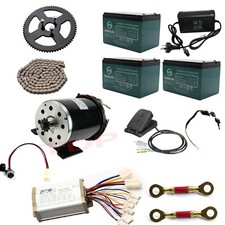 Kit Motore Spazzola 36V 800W Regolatore Batteria Pignone Rasoio Quad Bicicletta Scooter