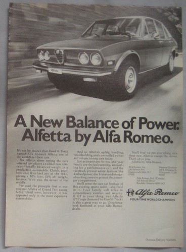 1976 alfa romeo alfetta - alfa,