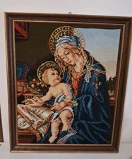 Quadro Ricamo Mezzo Punto La