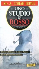 UNO STUDIO IN ROSSO CONAN DOYLE ARTHUR ACQUARELLI 1995 ACQUARELLI GIALLI
