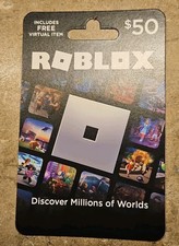 Roblox Gift Card $50 Physical