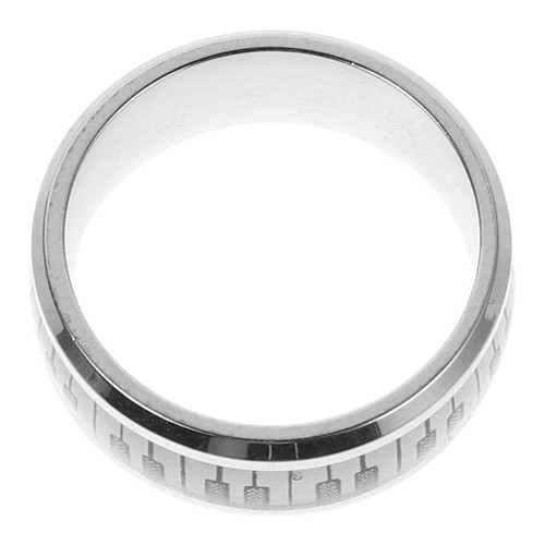 Anelli argento uomo acciaio - anelli,