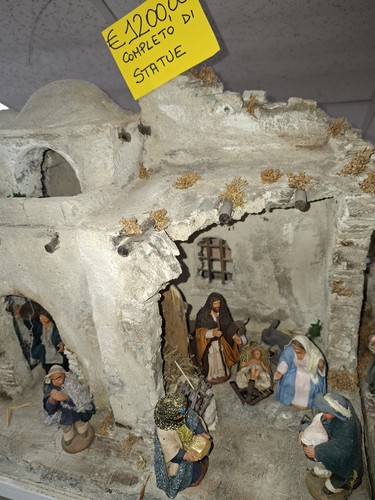 Presepe arabo pietra e - arabo, in