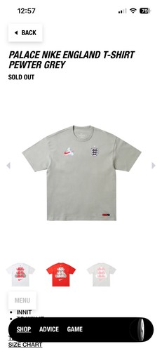 Shirt palace nike england - t-shirt,