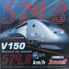 rame TGV SNCF record du monde