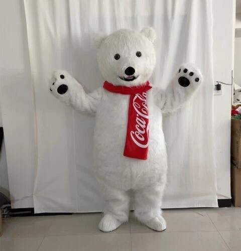 Costume mascotte orso polare