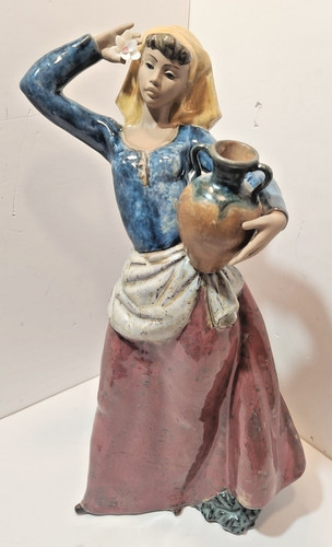 Rare vtg lladro gres karina - lladro,