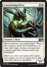 MTG CONSTRICTING SLIVER EXC -