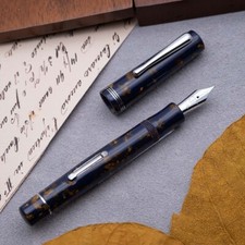 Moresi - Delta Moresi 2nd Anniversary  54/81 Augusta Celluloid - Nib M 18K
