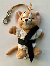 Peluche Piccolo Topino Karatè Cintura Nera con Gancio -Giocattoli Sicuri Ferrero