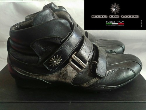 Noir luxe polacco sneakers - de,