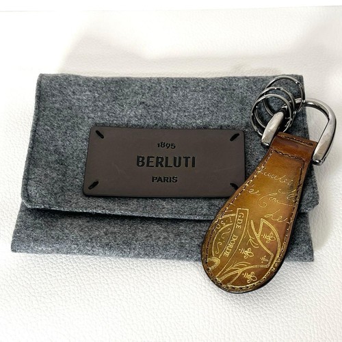 Portachiavi berluti scritto - portachiavi,