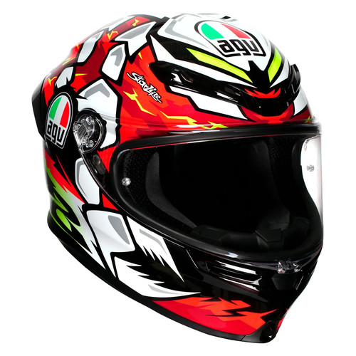 Casco moto agv bezzecchi - agv, k6-s