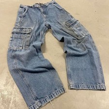 jeans cargo vintage sbiadito