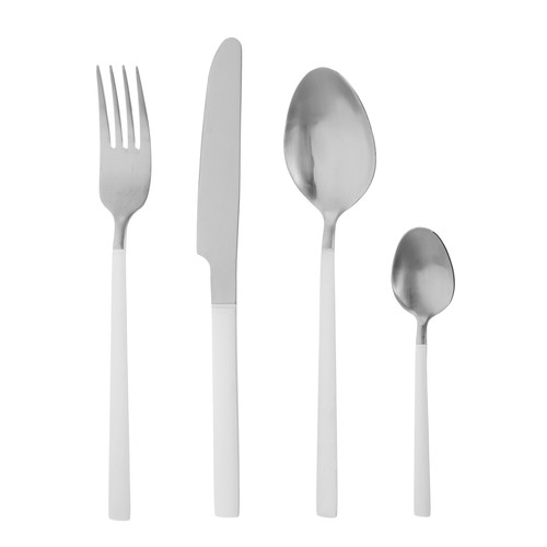 Set posate acciaio - posate,
