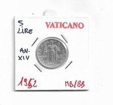 5 LIRE 1952 - CITTÀ DEL