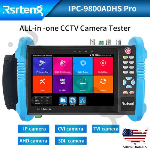Rsrteng tester cctv - 8k, 7"
