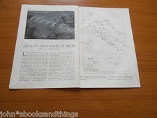 1934 GLI SCAVI ARCHEOLOGICI IN