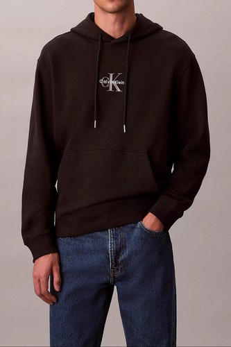 Felpa calvin klein nero - calvin,