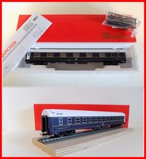 RIVAROSSI HO 3605 CARROZZA LETTI FS MU "TEN" LIVREA BLU NEW OVP!!