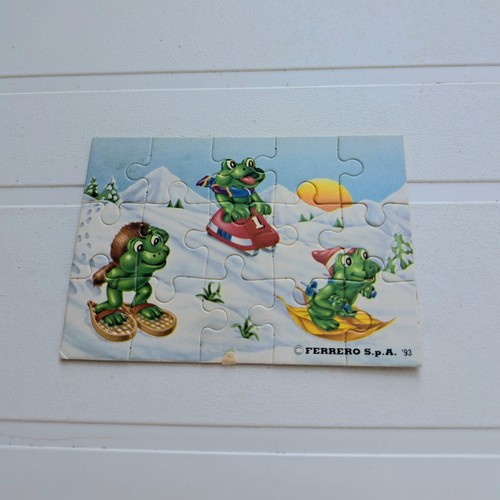 Kinder gadget vintage puzzle - kinder,