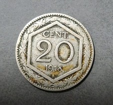 20 Centesimi 1918 Regno