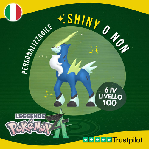 Cobalion shiny non 6 iv - cobalion,