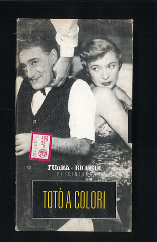 Totò colori videocassetta - totò, a