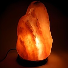  LAMPADA DI SALE ROSA naturale dell' Himalaya (2-3kg)