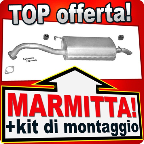 Silenziatore posteriore per - posteriore,