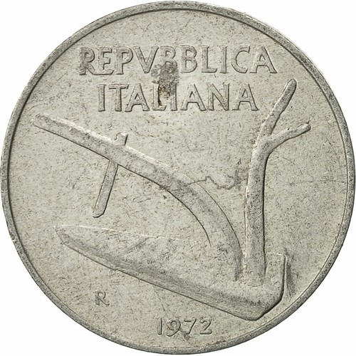 425246 moneta italia 10 - moneta,, italia,