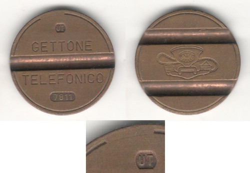 Gettone telefonico 7811 - ut,