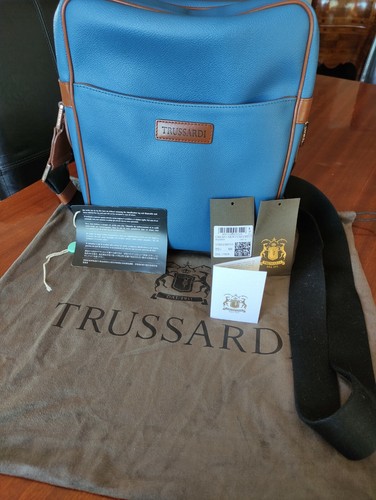 Trussardi blue men across body - trussardi,