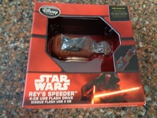Star Wars Rey's Speeder 4 GB unità flash USB nuova sigillata Disney Store 4 GB