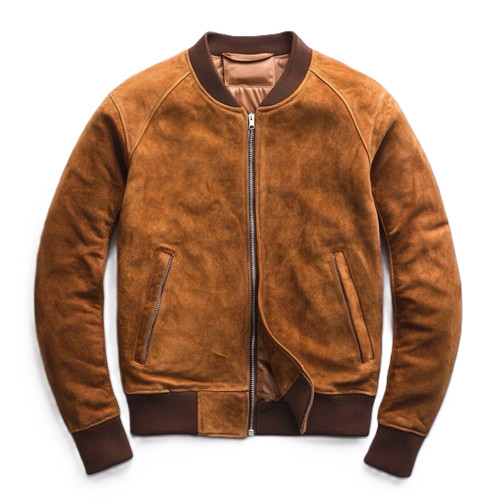 Giubbotto bomber uomo pelle