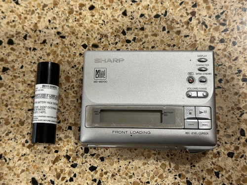 Registratore minidisc - registratore, md