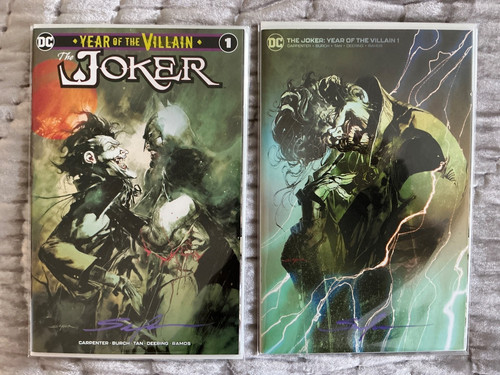 Lotto joker anno del villain - joker,