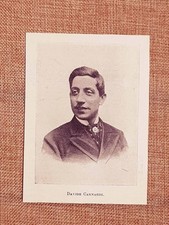 Davide Carnaghi nel 1898