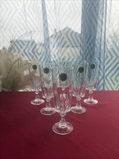 6 Flute Di Champagne Cristallo