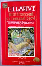 Tutti i romanzi brevi. I racconti di  D. H. Lawrence Libro Come foto N
