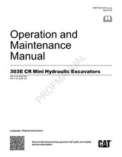 Caterpillar 303E CR Mini