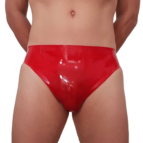 Mutande gomma colore rosso - in,