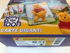 Carte Giganti Disney Winnie the Pooh con istruzioni COME NUOVE da 5 anni in su