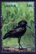 Liberia 1998 MNH, Birds