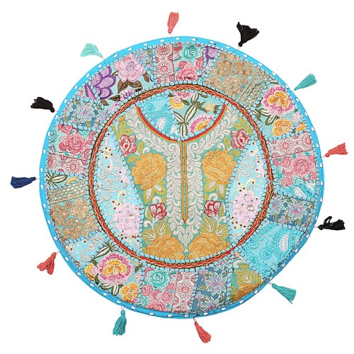 Copri pouf ottomano decorativo